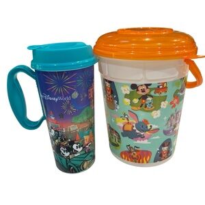 Walt Disney World Popcorn Bucket & Cup